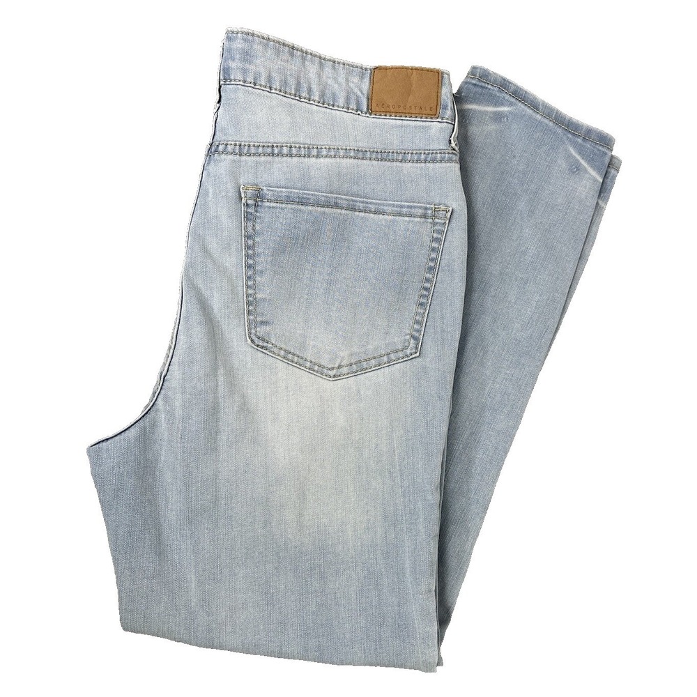 Aeropostale The Norma Jean Womens sz 8 Jeggings Light Washed Denim Skinny Jeans